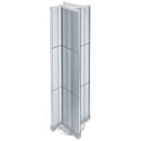 Azar Displays – Présentoir rotatif à panneaux perforés, 13,5 x 60 po, transparent (700460-CLR)-En acrylique transparent