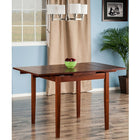 Winsome – Table extensible Pulman, fini noyer (94150)-Capacité de poids : 125 lb répartis uniformément