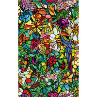D-C-Fix - Film adhésif - 17"W x 78"L - Matt tulia - Paquet de 2-Les films pour fenêtres sans solvant de D-C-Fix présentent des designs et des motifs uniques qui peuvent être utilisés pour le relooking de la maison et du bureau