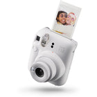 FujiFilm - Appareil instantané Instax Mini 12 - Blanc argile-Miroir pour selfies parfaitement positionné
