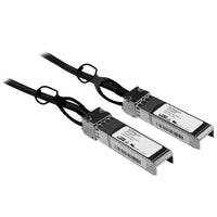StarTech Câble SFP+ 10 à raccordement direct Twinax passif Ethernet Gigabit (10 GbE), compatible Cisco, 2m-Alternative économique aux modules à fibre optique
