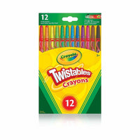 Crayola - Crayons Twistables, Paquet de 12-Des crayons pas comme les autres