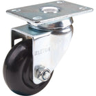 Kleton - Roulette, Pivotant, 3po (76 Mm), Polyoléfine, 250 Lb (113 Kg), paquet de 12-Dia. des trous de boulon 5/16po (7,93 mm)