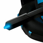 Veho casque de jeu GX-1 Alpha Bravo-Réglage de volume sur cordon et éclairage DEL bleu
