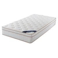 Brassex – Matelas double à surface Euro, 10,5 po, avec ressorts ensachés-Surface Euro