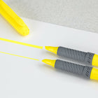 BIC - Surligneurs brite liner, pointe biseautée - jaune - Paquet de 5-Bonne résistance à la lumière