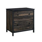 Sauder - La Collection Foundry Road Classeur lateral - Finition Carbon Oak-Classeur lateral