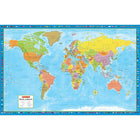 Carte du monde 38"x59"-1
