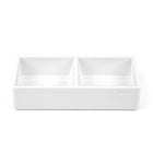 Poppin - Plateau Softie This + That, blanc-Correspond parfaitement au plateau à courrier et au plateau accessoire blancs