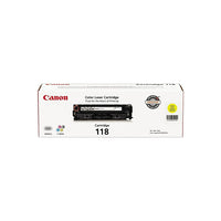Canon – Cartouche de toner jaune 118 haut rendement-Toner jaune pour des documents de couleurs vives et nettes