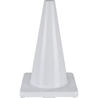 SCN Industrial - Cônes Colorés, 18po, Blanc, paquet de 12-Couleur Blanc