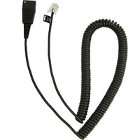 Jabra - Cordon spiralé de Quick Disconnect à extension RJ modulaire (8800-01-37)-Câble spiralé