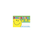 Trend Enterprises - Certificat de récompense, Happy Birthday (sourire), 240/paquet (T-81018)-Taille : 5 1/2 long. x 8 1/2 larg. (po)