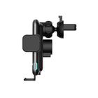 Powerology - Support de telephone Qi 10 W/7,5 W à capteur automatique - Noir-Noir