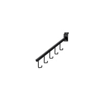 Can-Bramar – Cascade pour panneau rainuré, avec crochets, 16 po, noir, 10/paquet-Cascade avec crochets pour panneau rainuré