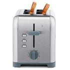 Kenmore - Grille-pain 2 tranches - Acier inoxydable gris et argent-Fonctions de decongelation et de bagel integrees
