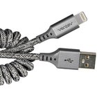 Ventev – Câble Lightning, 14 po, gris (247372)-Câble bouclé