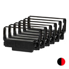 Premium Tape - Epson ERC-38/30/34 Compatible Ruban - Noir/Rouge - Paquet de 6-Dimensions: 6,18 po L x4,64 po L x 3,54 po H 