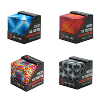 Fun In Motion Toys - Shashibo Boîte de changement de forme - Assorti-Construction durable en plastique moulé par injection de qualité supérieure