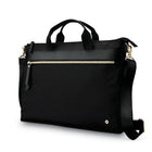 Samsonite Mobile Solution Mallette Mince Convertible 14.1", Noir-Noir, Tissu en nylon enduit résistant à l'eau