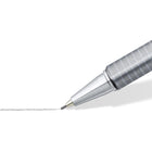 Staedtler - Porte-mines Triplus Micro, 0,7 mm - couleurs assorties - paquet de 3-Gomme rotative extra longue