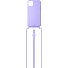 LAUT PASTELS Necklace pour iPhone 12/12 Pro - Violet-Boîtier doux au toucher.