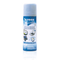Gemex - Nettoyeur et protecteur Screen magic avec serviette Microfibre-Nettoyant moussant pour les téléphones cellulaire, tablette, iPad, Ordinateur de table, les moniteurs plasma, TV, et tous autres types d'écran