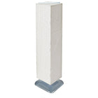 Azar Displays – Présentoir à panneaux perforés emboîtables, 14 x 14 x 60 po, blanc (701464-WHT)-Fonctionne très bien avec la gamme de crochets et accessoires d’Azar Displays