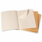 MoleskineMD â€“ Journal très grand format ligné, couverture Kraft, 7 1/2 x 10 po-Feuilles lignées