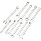 Dynamic Tools – Ensemble de clés mixtes métrique 11 pièces, série entrepreneur, fini satiné, 9 mm à 19 mm-Contient :  9, 10, 11, 12, 13, 14, 15, 16, 17, 18, 19 (mm)