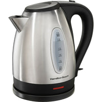 Hamilton Beach - Bouilloire, 1,7 litre-Bec verseur qui n’éclabousse pas