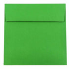 JAM Paper Enveloppes carrées avec fermeture gommée, 6 1/2 x 6 1/2 po, vert, 1000/paquet-Vert
