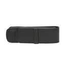 Ashlin® Double étui à stylos L'Aquila, noir-Ce double étui à stylos est créé pour accueillir vos deux stylos favoris. Construit avec une qualité d'exécution faite à la main. Excellent cadeau pour un nouveau diplômé ou pour des présentations d'entreprise. La fermeture à rabat supérieure garde les stylos rangés de façon sécuritaire.