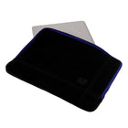 Housse de Protection Ordinateur, suède, Vangoddy Pochette PC Portable Ultrabook Sacoche Laptop Compatible 15,6 po, Noir et Bleu-7