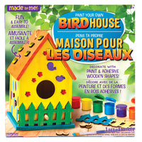 Made by Me - Maison pour les oiseaux-Assemble et conçois une maison pour les oiseaux unique et originale pour tes petits amis les oiseaux et égayer ton jardin