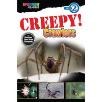 Livre numérique : Spectrum - Creepy! Crawlers, 704333-EB, maternelle - 1re année-Vous recevrez deux courriels : le premier confirmant la totalité de votre commande et le second comportant un lien de téléchargement. Vous pourrez utiliser le lien de téléchargement immédiatement ou plus tard, comme vous le voulez.