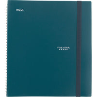 Cahier Premium Five Star - 1 sujet - 11 po x 8,5 po - 200 pages - paon-200 pages de 11 po x 8,5 po