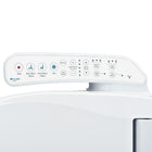 Brondell – Bidet avancé Swash SE400 à siège allongé, blanc (SE400-EW)-Buse en acier inoxydable 