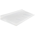 Jam Paper Enveloppes en plastique avec fermeture à glissière, 4 3/4 x 9 1/2 po, transparentes, 12/pqt-Ouverture : livret
