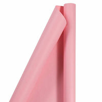 JAM Paper -  Emballage cadeau – Papier d'emballage mat – 50 m² au total – Pastel rose clair mat – 2 rouleaux/paquet-Couleur : rose bébé clair/rose tendre mat: Le papier d'emballage coloré donnera envie à tous de découvrir ce qu'il y a à l'intérieur