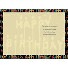 Rosedale – Cartes d’anniversaire et enveloppes « From All Of Us » 5 1/2 x 8 po, 12/paquet (15642)-Cartes de souhaits de qualité comparable à celles qu’on retrouve dans un magasin spécialisé