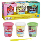 Play-Doh - Multipack - Parfumé - Assortiment - Paquet de 3-Ensemble de 3 composés de pâte de modélisation non toxiques de 4 onces dans un récipient en plastique