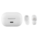 Basic Tech - Mini-écouteurs intra-auriculaires sans fil, Blanc-Autonomie d’écoute : 2 à 3 heures