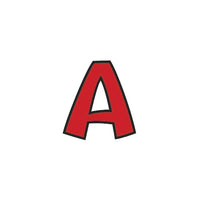 Trend Enterprises - Lettres majuscules Playful Combo Packs Ready, 4 po, rouge, 648/paquet (T-79742)-Taille : 4 po de largeur