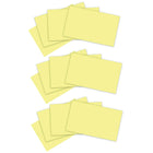 Post-it - Feuillets super collants entièrement faits de papier recyclé - 3 po x 5 po - jaune canari - Paquet de 12 -Utilisez-les pour écrire des rappels sur les portes, les fenêtres ou les murs