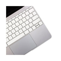 JCPal – Protecteur de clavier blanc VerSkin pour MacBook 12 po / MacBook Pro 2016 de 13 po sans Touch Bar-Blanc