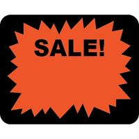 Autocollant «Sale», 1 3/6 po x 1 1/2 po, 1000/rouleau-Papier adhésif