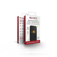 ZAGG InvisibleShield Paquet de 25 lingettes-Pour une utilisation sur des surfaces électroniques comme les téléphones.