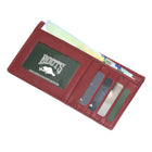 Roots - Femme Grand Portefeuille Pochette avec Chéquier Amovible - Rouge-9
