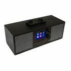 Grace Digital - Mondo Elite Duo Radio et Haut-parleur Bluetooth-Un chargeur sans fil Qi de 10 watts intégré et un port USB de 5 V à l’arrière de l’appareil permettent à Mondo Elite de recharger votre téléphone intelligent ou votre tablette à tout moment.